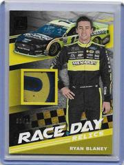 Ryan Blaney [Black] #RD-RB Racing Cards 2020 Panini Donruss Nascar Race Day Relics Prices