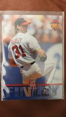 Chuck Finley #15 Baseball Cards 1994 Donruss Triple Play Prices
