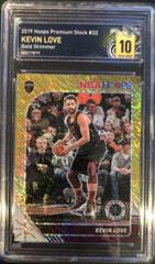Kevin Love [Gold Shimmer] Basketball Cards 2019 Panini Hoops Premium Stock Prices
