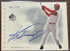 Ken Griffey Jr. #SP-KG Baseball Cards 2001 SP Authentic Chirography Prices