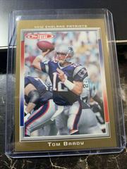 Tom Brady [Gold] #136 Football Cards 2006 Topps Total Prices