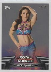 Mickie James [Silver] Wrestling Cards 2018 Topps WWE Women's Division Royal Rumble Prices