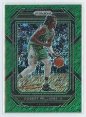 Robert Williams III [Green Shimmer] #1 Basketball Cards 2022 Panini Prizm Prices