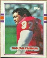 Dan Saleaumua #7T Football Cards 1989 Topps Traded Prices