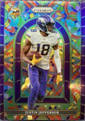Justin Jefferson Football Cards 2021 Panini Prizm Stained Glass Prices