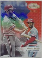Ozzie Smith [Class 2 Red] Baseball Cards 2017 Topps Gold Label Prices