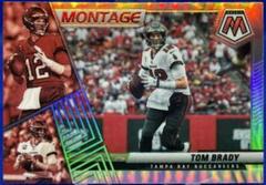 Tom Brady [Silver] #M-16 Football Cards 2022 Panini Mosaic Montage Prices