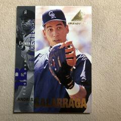 Andres Galarraga #30 Baseball Cards 1997 Pinnacle Inside Prices