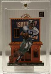 Roger Staubach #DT-RS Football Cards 2022 Panini Clearly Donruss Downtown Prices