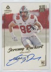 Jeremy Ruckert Football Cards 2022 Panini Luminance Year One Signatures RPS Prices