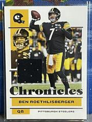 Ben Roethlisberger [Black] Football Cards 2021 Panini Chronicles Prices
