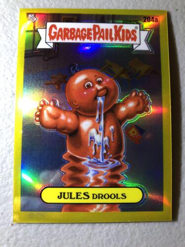 JULES Drools [Yellow Refractor] #204a Prices | 2022 Garbage Pail Kids ...