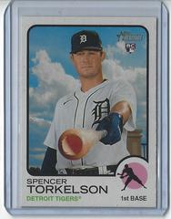 Spencer Torkelson [Team Name Color Swap] Baseball Cards 2022 Topps Heritage Prices