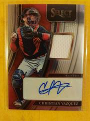 Christian Vazquez Baseball Cards 2022 Panini Select Signature Materials Prices