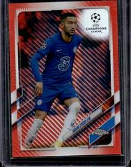 Hakim Ziyech [Red Carbon Fiber] #84 Soccer Cards 2020 Topps Chrome UEFA Champions League Prices