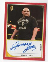 Samoa Joe Wrestling Cards 2016 Topps WWE Road to Wrestlemania Autographs Prices