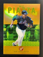 Mike Piazza [Gold Refractor] Baseball Cards 2003 Topps Pristine Prices