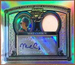 Mike Conroy [Autograph Relic] #BS-MC Baseball Cards 2005 Bowman Sterling Prices