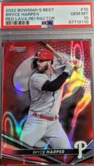 Bryce Harper [Red Lava] #10 Baseball Cards 2022 Bowman's Best Prices