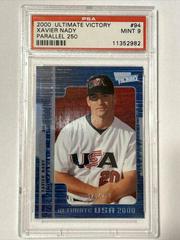 Xavier Nady [Parallel 250] Baseball Cards 2000 Ultimate Victory Prices