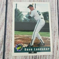 Dave Landaker #26 Baseball Cards 1992 Classic Draft Picks Prices