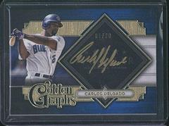 Carlos Delgado [Blue] #GG-CD Baseball Cards 2022 Topps Five Star Golden Graphs Autographs Prices