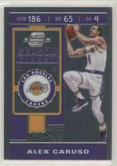 Alex Caruso #86 Basketball Cards 2019 Panini Contenders Optic Prices