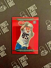 Aaron Hernandez [Red Refractor] Football Cards 2010 Topps Platinum Prices
