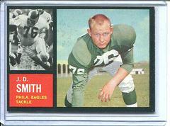 J.D. Smith Football Cards 1962 Topps Prices