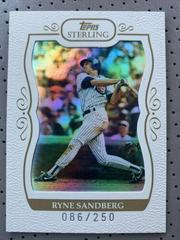 Ryne Sandberg #248 Baseball Cards 2008 Topps Sterling Prices