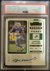 Jameson Williams [Green] #124 Football Cards 2022 Panini Zenith Contenders Rookie Ticket Autographs Prices