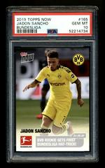 Jadon Sancho #165 Soccer Cards 2019 Topps Now Bundesliga Prices