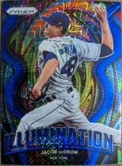 Jacob deGrom [Blue Mojo Prizm] Baseball Cards 2022 Panini Prizm Illumination Prices