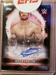 Aiden English Wrestling Cards 2019 Topps WWE Road to Wrestlemania Autographs Prices