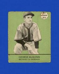 George McQuinn #5 Baseball Cards 1941 Goudey Prices
