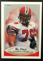 Bill Fralic #375 Football Cards 1990 Fleer Prices