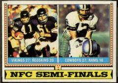 NFC Semi Finals #461 #461 Football Cards 1974 Topps Prices