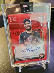 Jose Altuve [Autograph] #WS-9D Baseball Cards 2022 Topps Now World Series Champions Prices