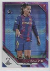 Claudia Zornoza [Pink Prism Refractor] Soccer Cards 2021 Topps Chrome UEFA Women’s Champions League Prices