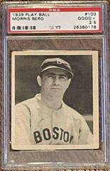 Morris Berg #103 Baseball Cards 1939 Play Ball Prices