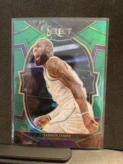 LeBron James [Green] #26 Basketball Cards 2022 Panini Select Prices