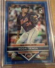 Kodai Senga [Blue] #9 Baseball Cards 2023 Topps Flagship Collection Prices