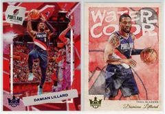 Damian Lillard [Violet] #8 Basketball Cards 2022 Panini Court Kings Water Color Prices