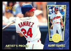 Manny Ramirez #81 Baseball Cards 1995 Select Prices