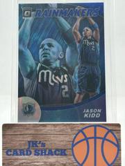 Jason Kidd [Blue] #17 Basketball Cards 2019 Panini Donruss Optic Rainmakers Prices