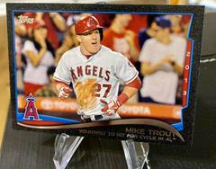 Mike Trout [Black] #364 Baseball Cards 2014 Topps Prices