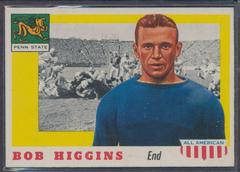 Bob Higgins Football Cards 1955 Topps All American Prices