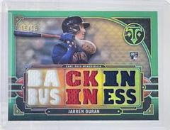 Jarren Duran [Emerald] #TTR-JDU4 Baseball Cards 2022 Topps Triple Threads Relics Prices