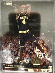 Chris Webber [Gold] #1 Basketball Cards 1993 Classic Prices