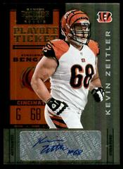 Kevin Zeitler [Turned To Side Autograph Playoff Ticket] Football Cards 2012 Panini Contenders Prices